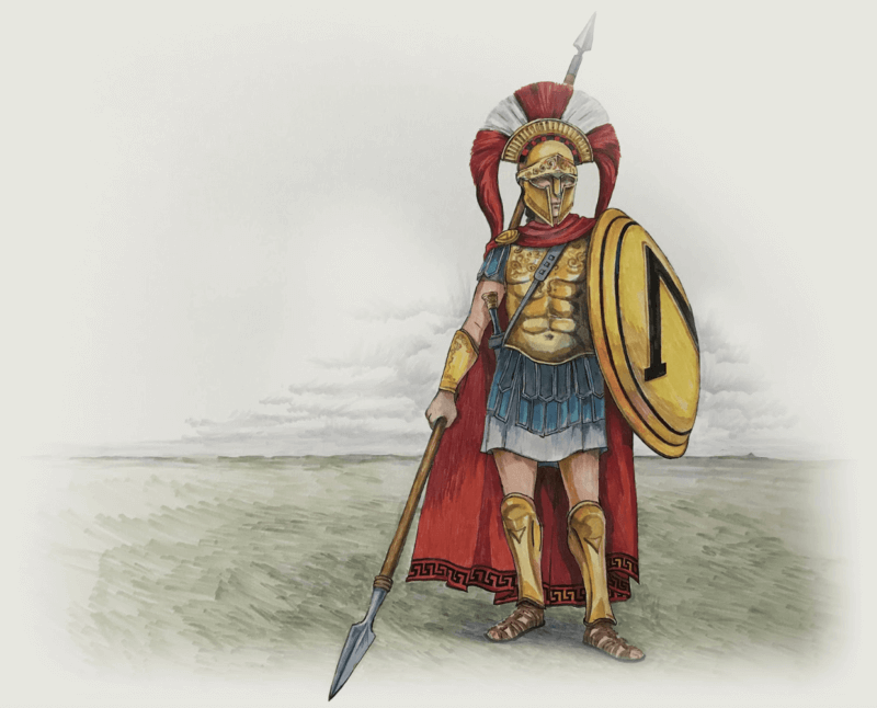 A Spartan Hoplite Officer (“Jin & Caravaggio Creation 2019”)