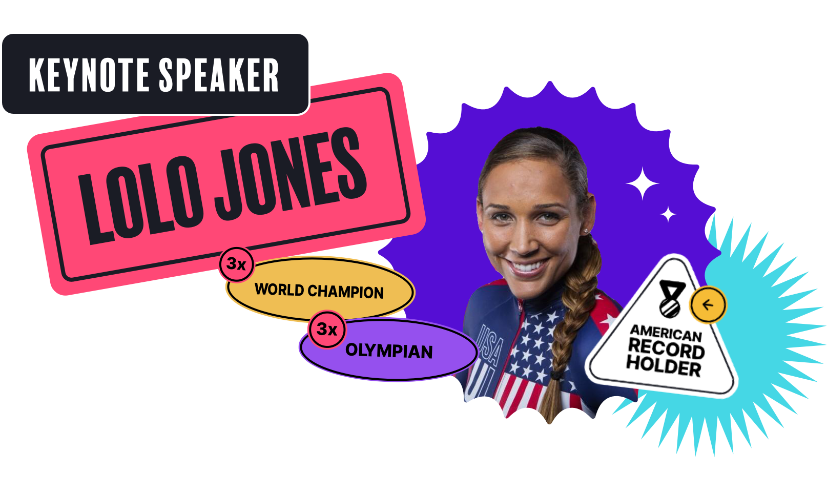 Keynote speaker - Lolo Jones | 3x World champion | 3x Olympian | American record holder