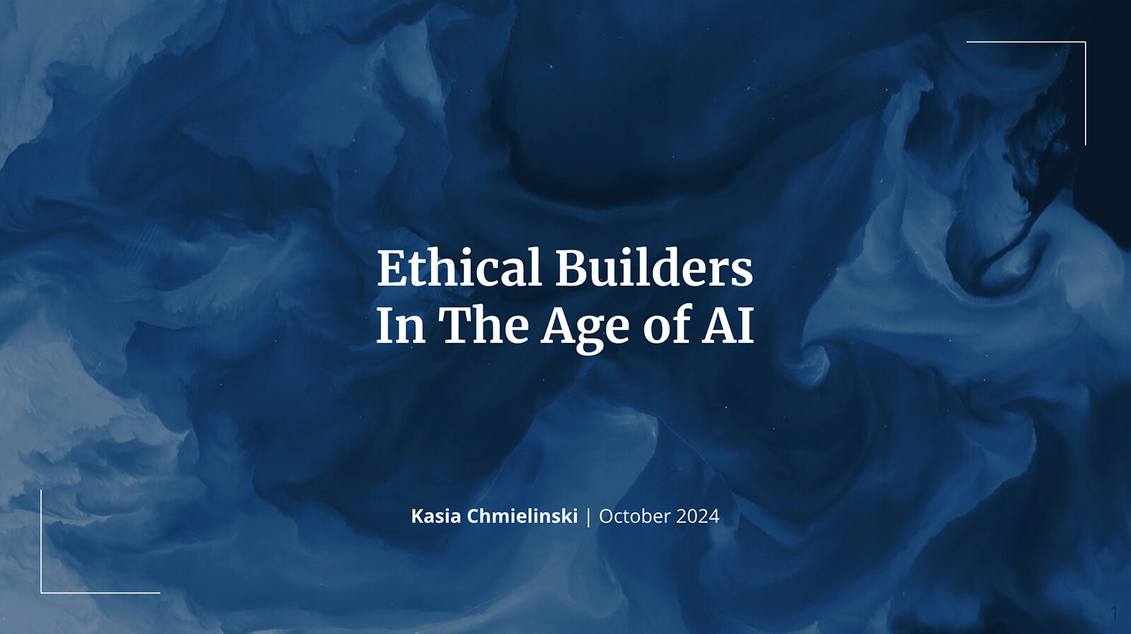 Ethical builders in the age of AI