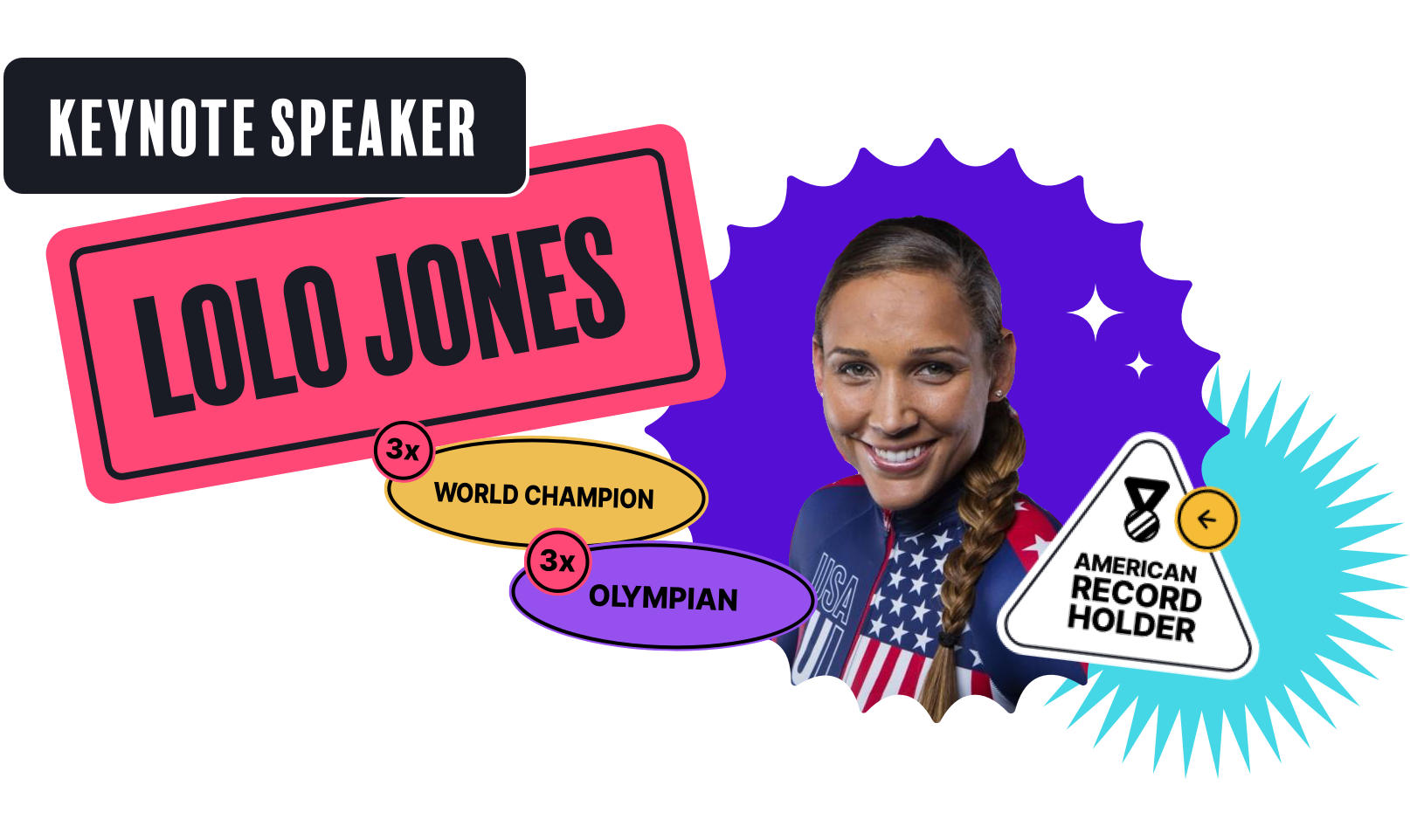 Keynote speaker - Lolo Jones | 3x World champion | 3x Olympian | American record holder