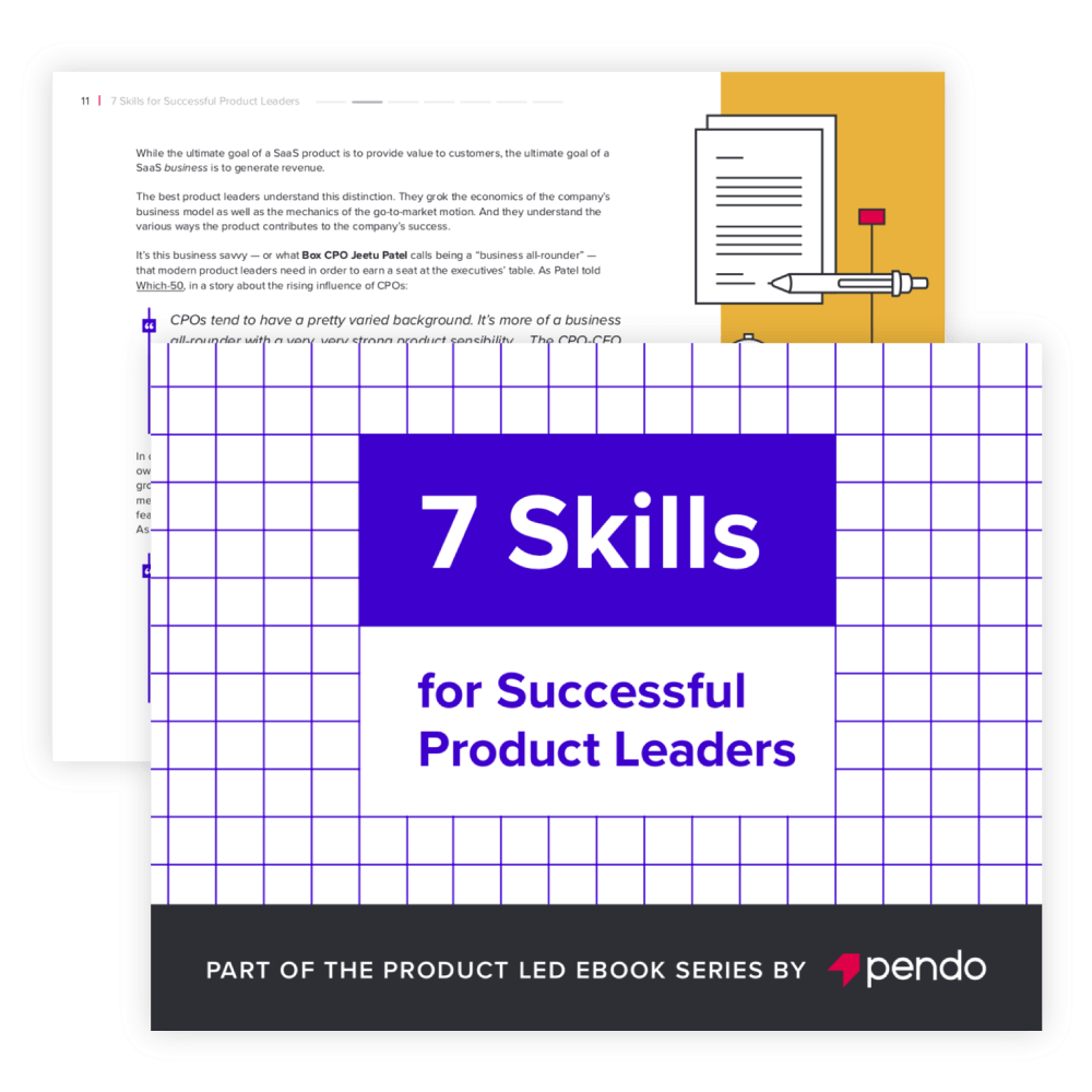 Pendo eBook: 7Skills for Successful Product Leaders