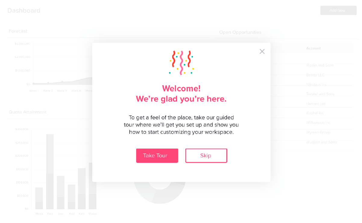 Pendo: Getting Started with In-app Onboarding - Automatic guide activation