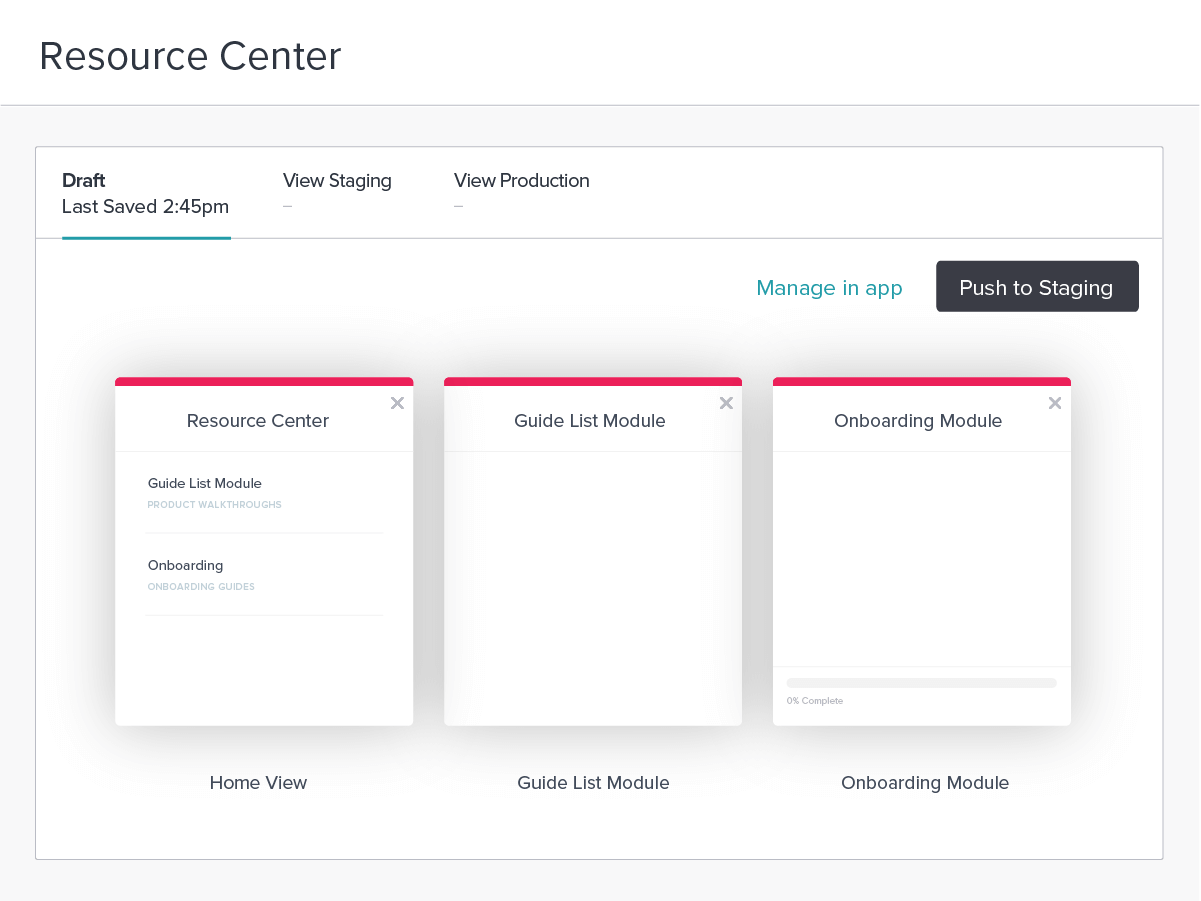How to personalize employee digital onboarding at scale with Pendo: Resource center