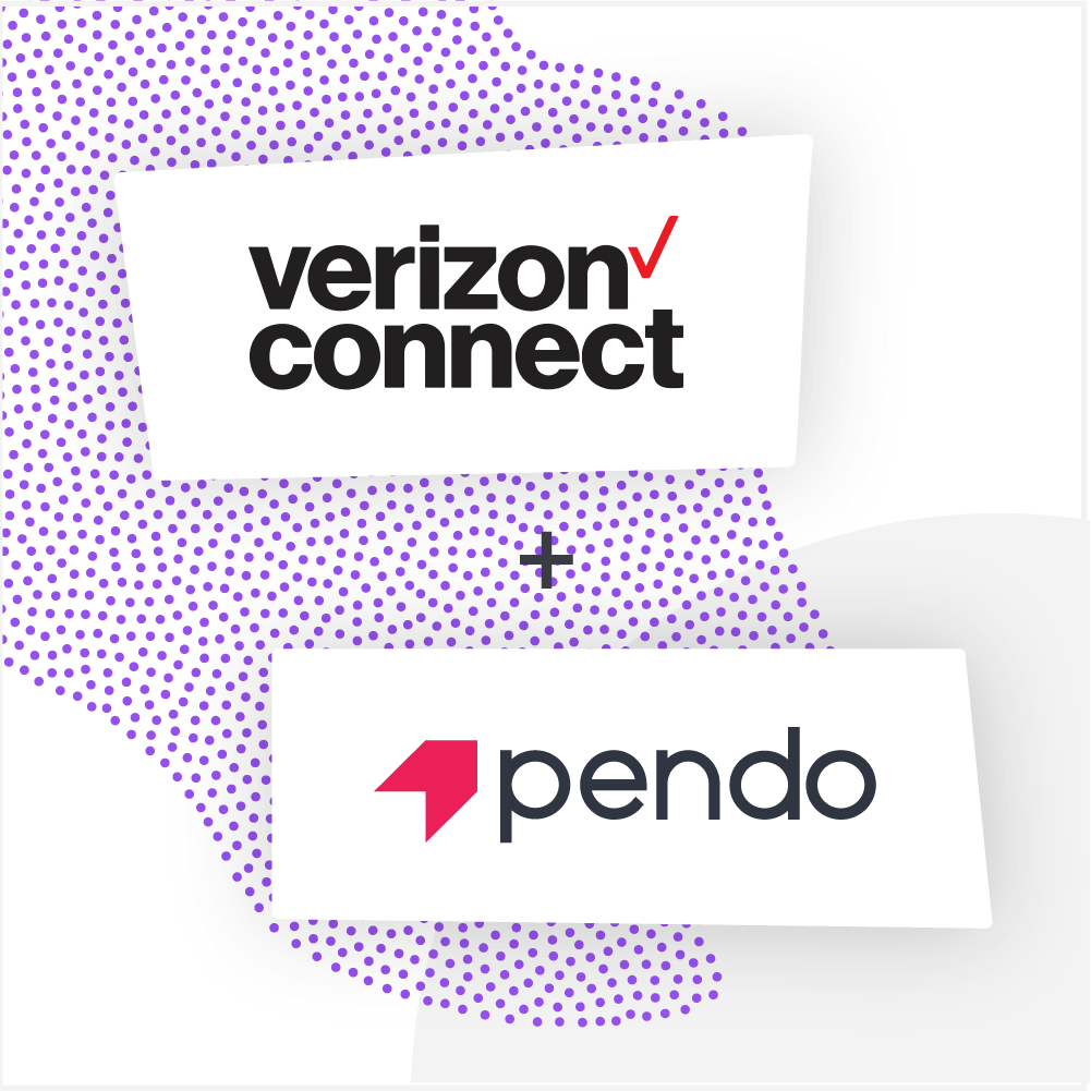 Webinar: How Pendo Allows Verizon Connect to Maximize the Value of Software for Customers // Watch now