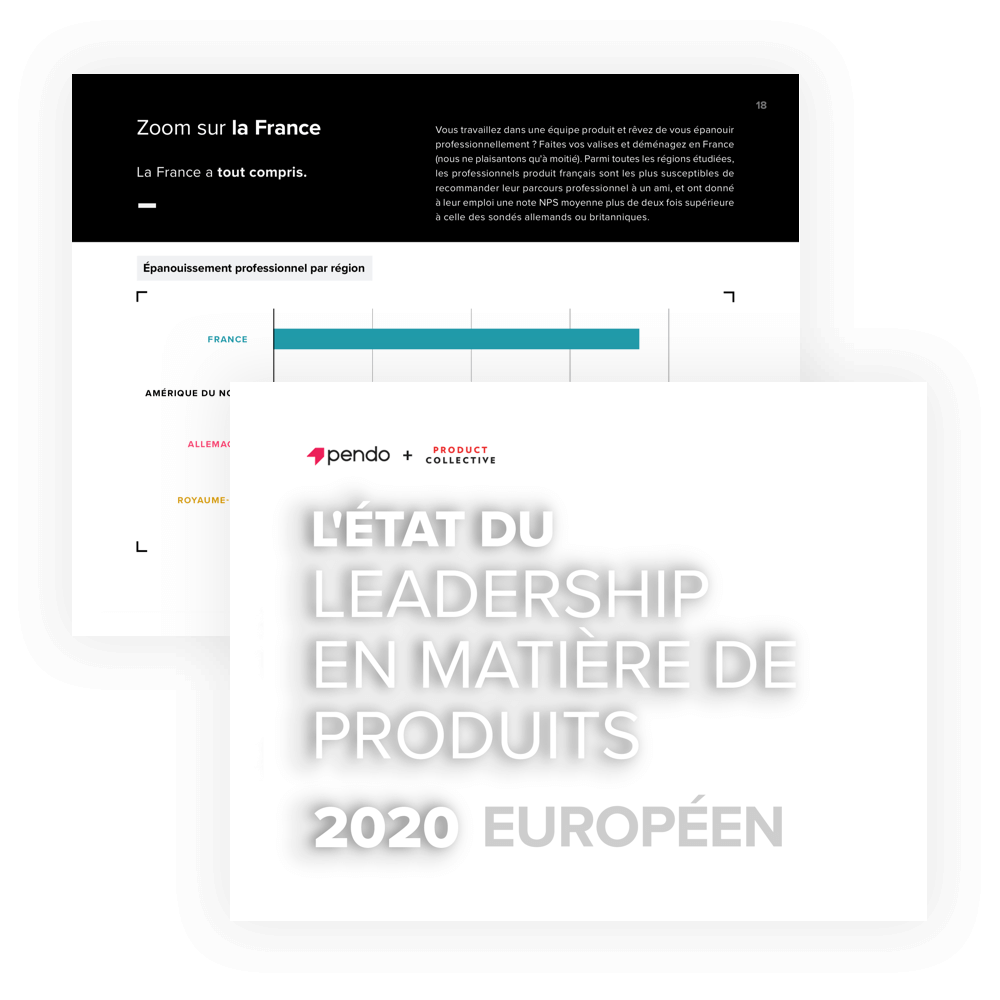 Pendo ebook: L’état du leadership en matière de produits – Européen