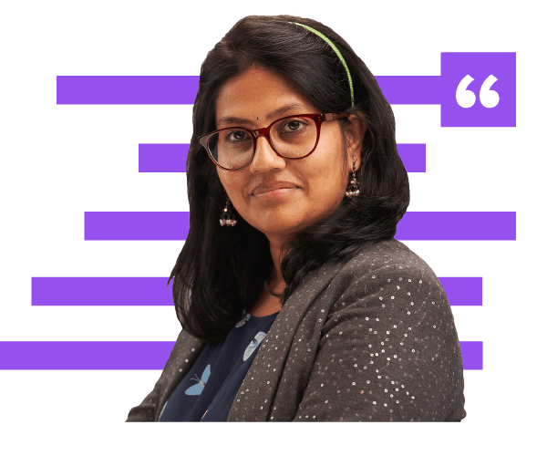 Rekha Venkatakrishnan, Senior Manager, Group Product Management