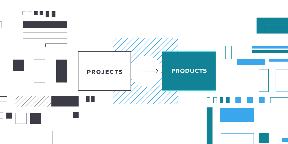 Projects -> Products