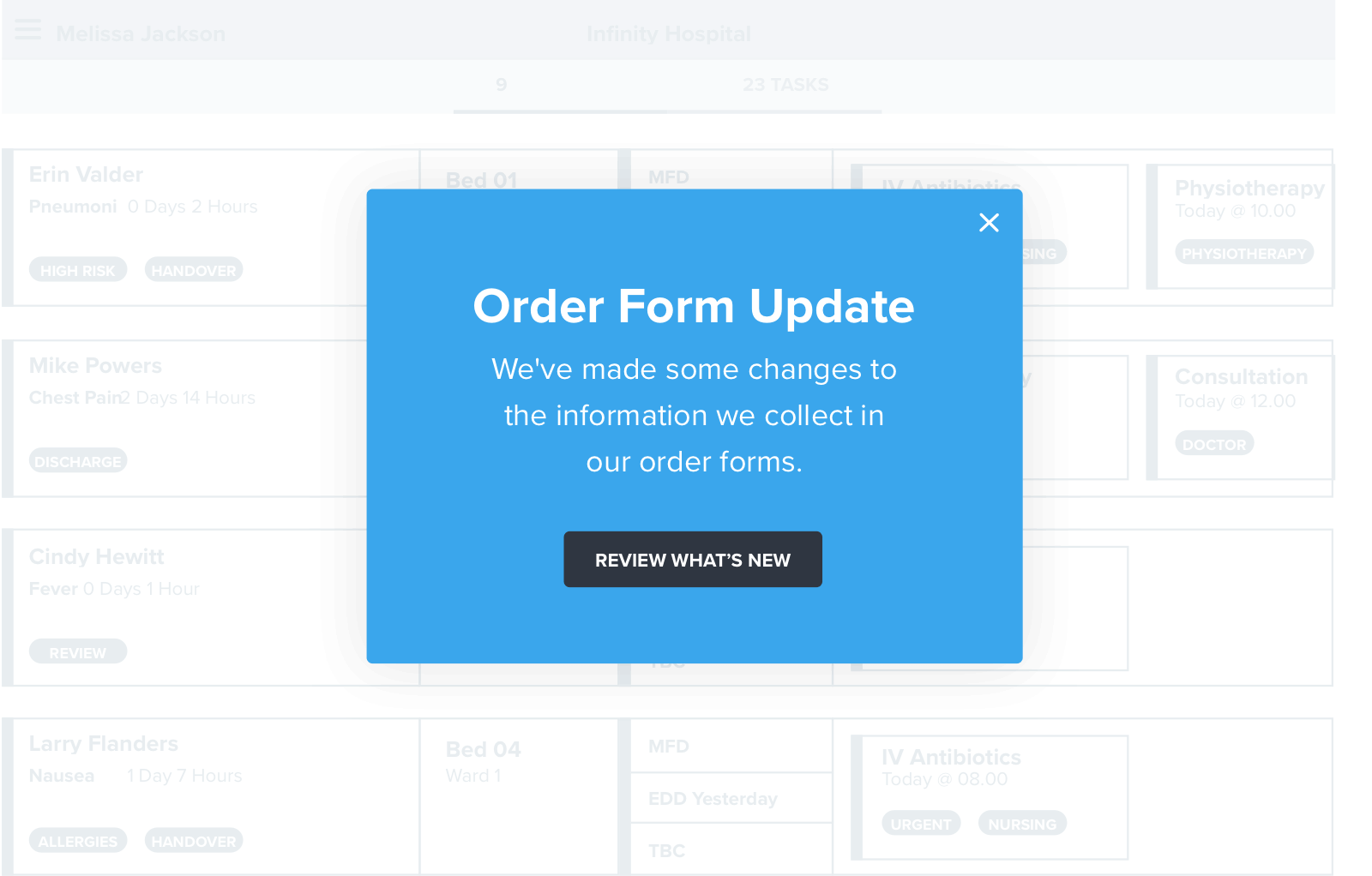 Assistance dans l'application avec Pendo - Mise à jour du formulaire de commande Assistance dans l'application avec Pendo - Mise à jour du formulaire de commande