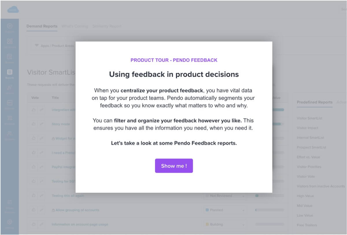 Using feedback in product decisions