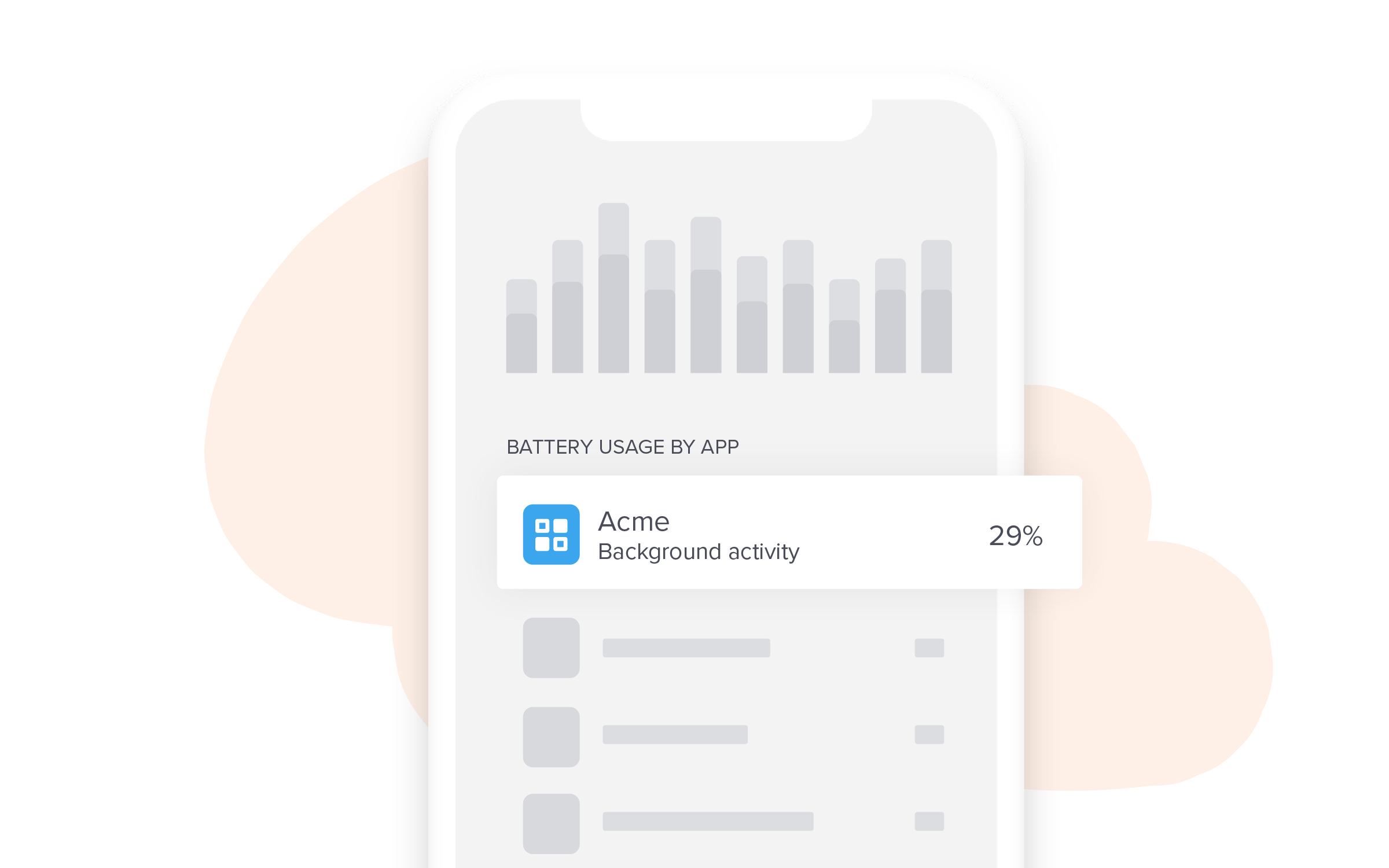 Mobile battery usage