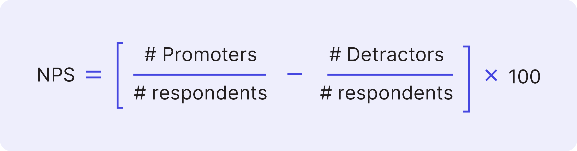 Wie lässt sich der Net Promoter Score berechnen?