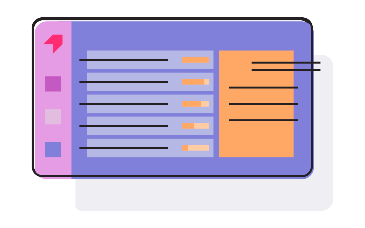 Pendo qualitative and quantitative data illustration