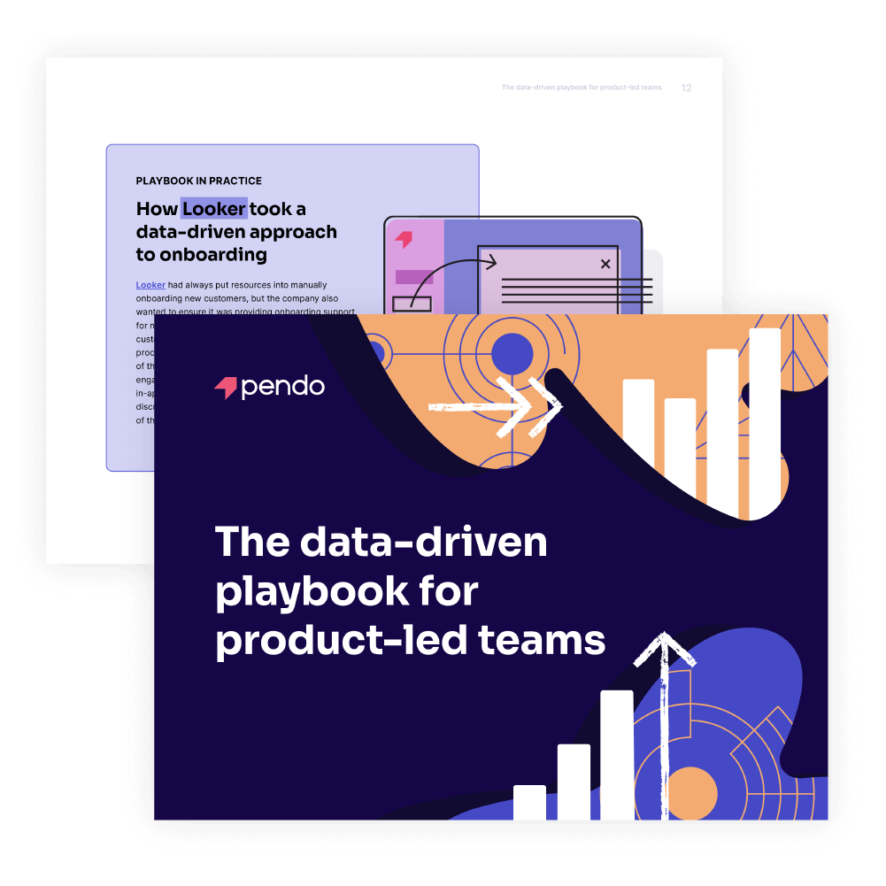 Pendo Ebook: The data-driven playbook for product-led teams // Start reading