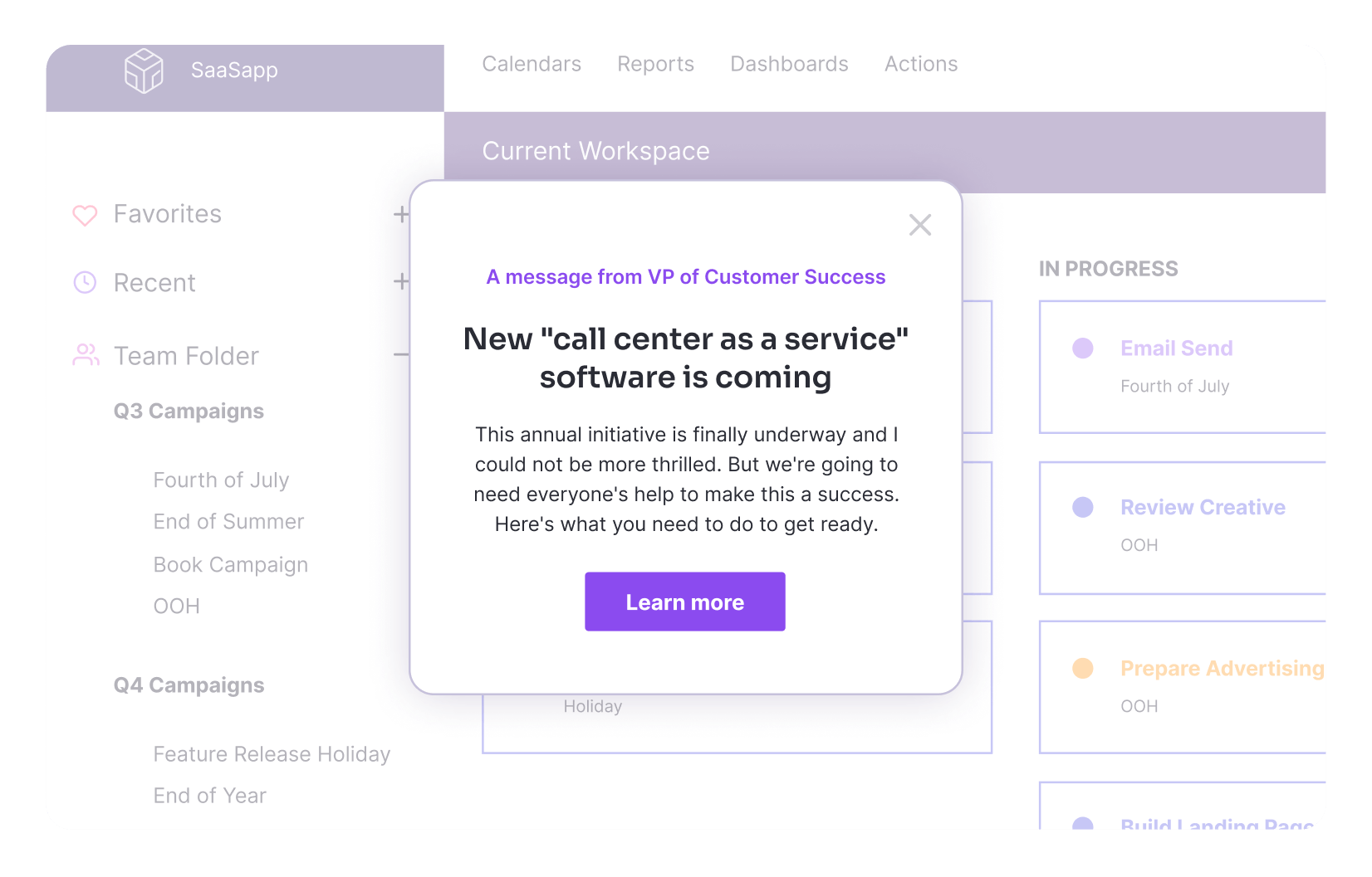 Leverage application engagement data in Pendo to target the most impacted users during a change