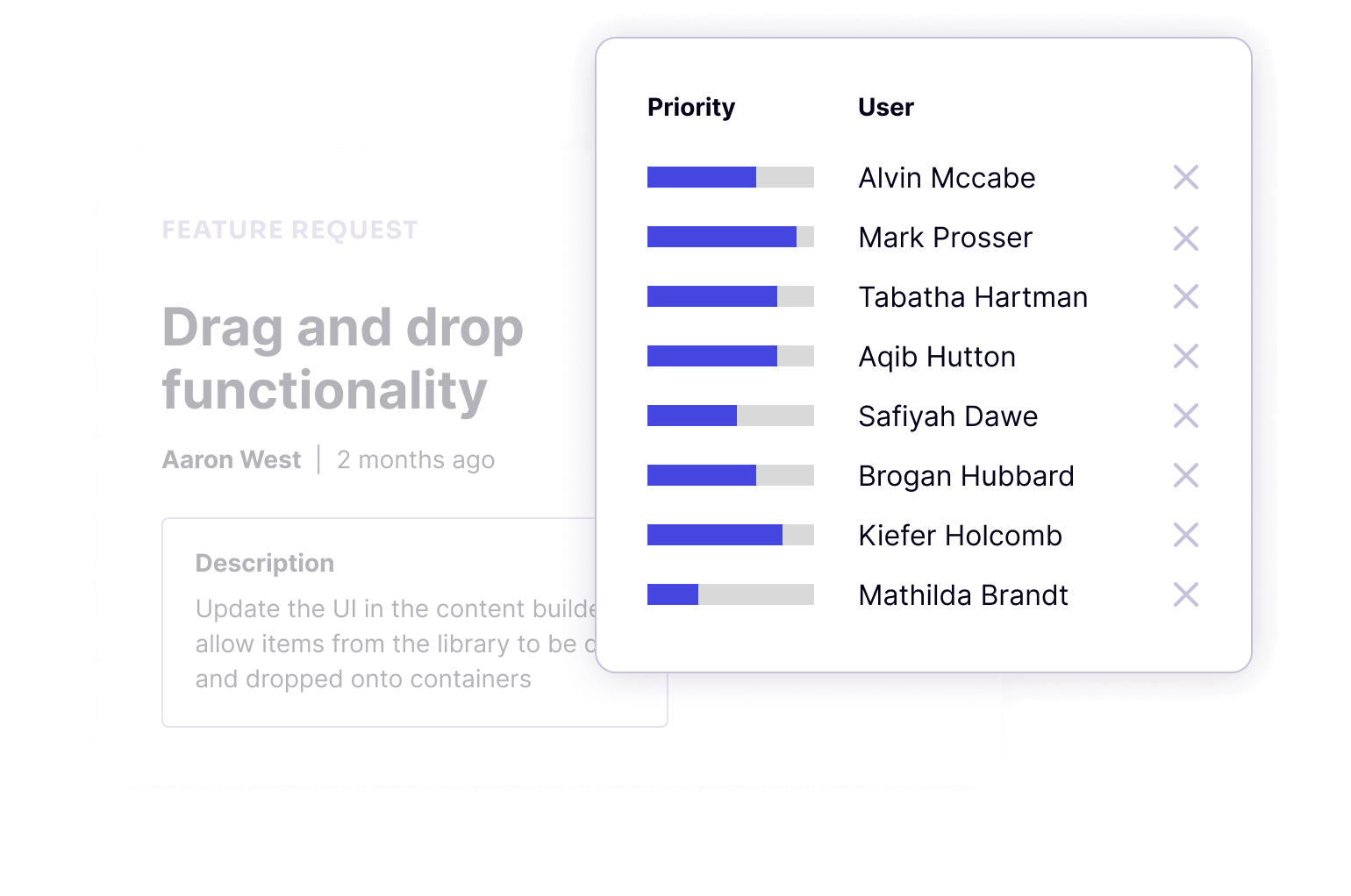 Pendo Feedback – Analysez le feedback en fonction des segments, des dépenses et des balises