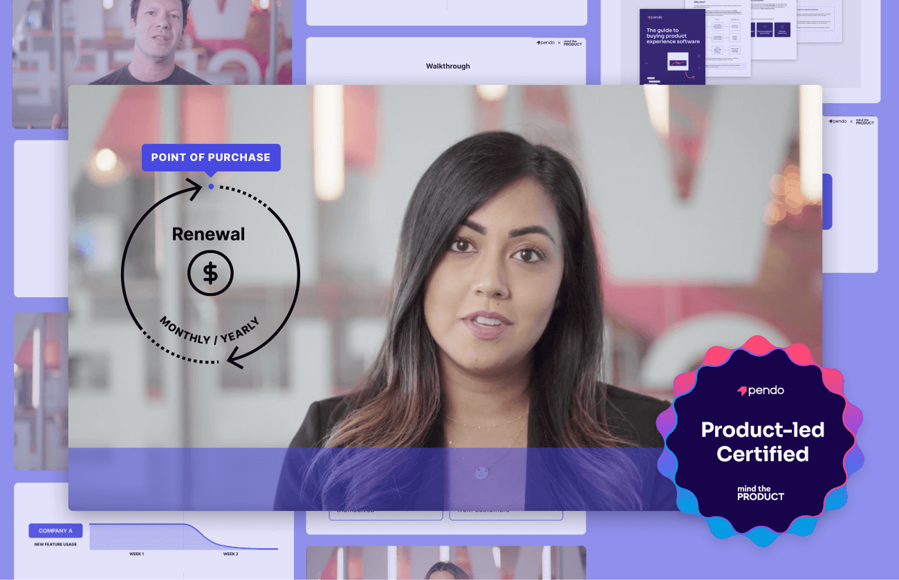 Certification courses for product managers Pendo.io