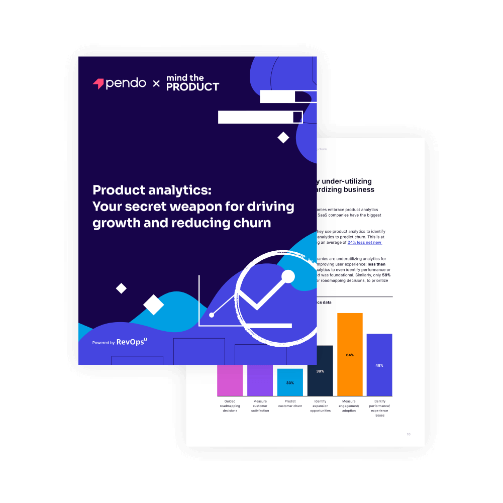 Pendo: Product analtyics benchmarks report // Download now