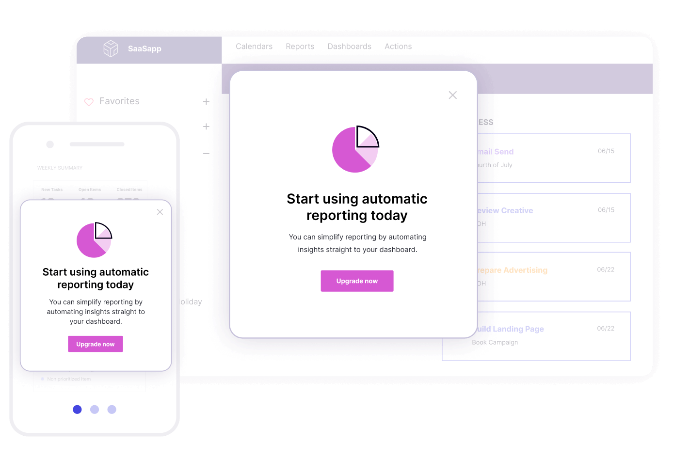 Communicate in app
