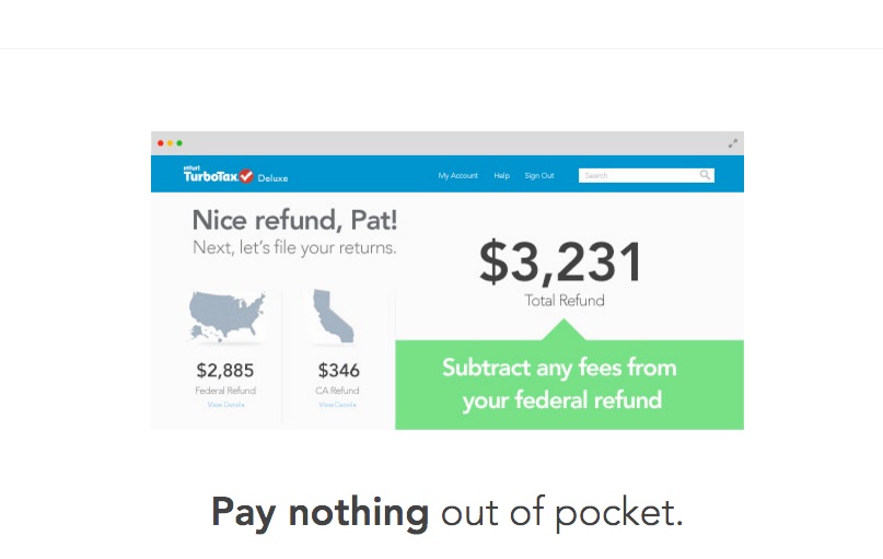 TurboTax amount