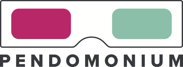 Pendomonium Glasses sticker